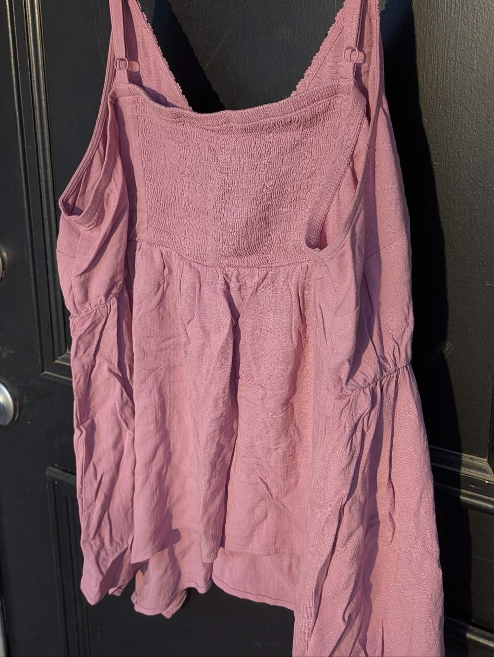 Torrid 3x Flowy Pink Lace-Trim Babydoll Cami - Picture 4 of 8